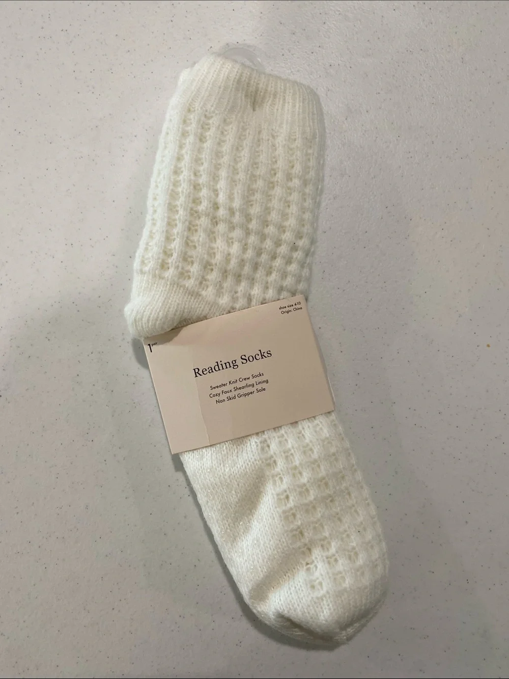 New Reading Socks